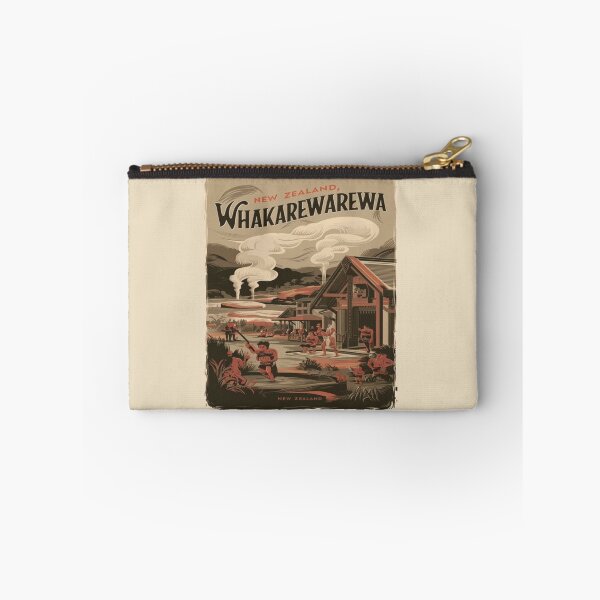 Item preview, Whakarewarewa, The Living Maori Village, New Zealand Travel, Vintage designed and sold by UrbanGraphixs.