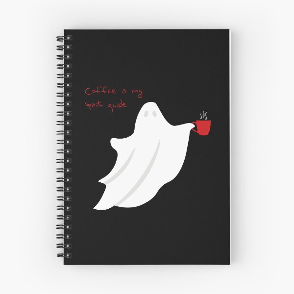 Item preview, Ghost - Coffee is my spirit guide designed and sold by MegaKicia.