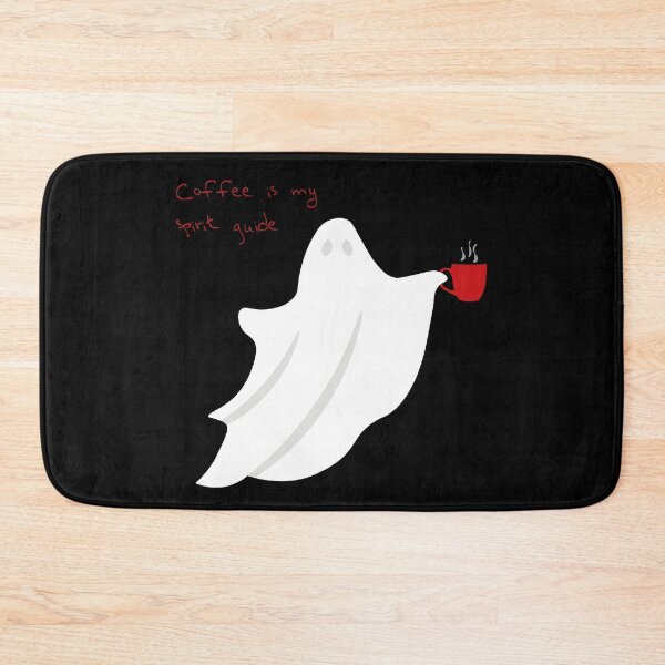 Item preview, Ghost - Coffee is my spirit guide designed and sold by MegaKicia.