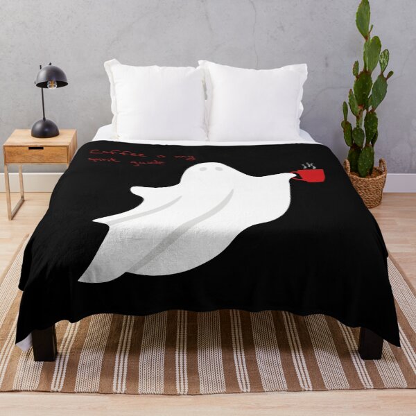 Item preview, Ghost - Coffee is my spirit guide designed and sold by MegaKicia.