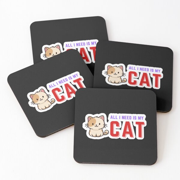 Item preview, All I Need is my Cat designed and sold by oonproducts.