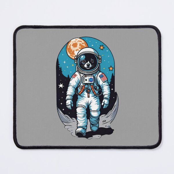 Item preview, Dogstronaut (#01) dog astronaut in space [Create a set!] designed and sold by SolidEarthArt.