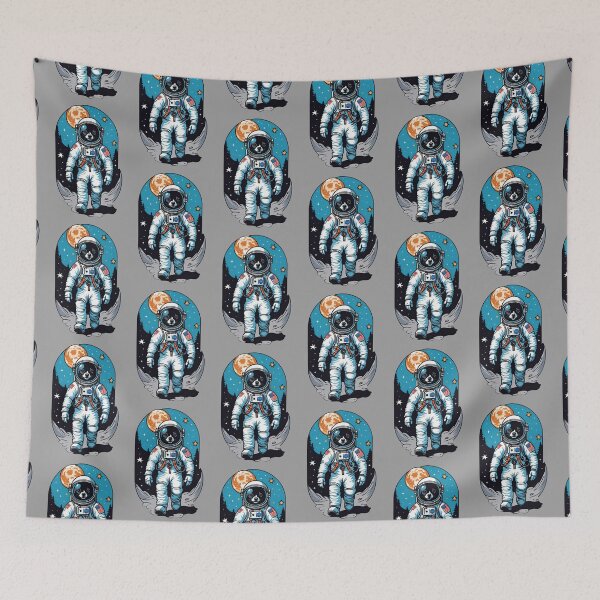 Item preview, Dogstronaut (#01) dog astronaut in space [Create a set!] designed and sold by SolidEarthArt.