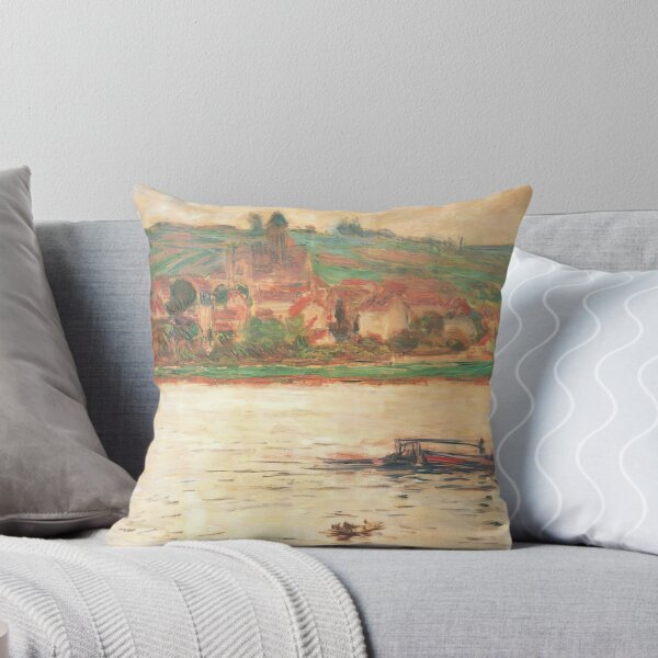 Item preview, Vetheuil, Barcaza en el Sena - 1902 - Claude Monet designed and sold by dottyshai.