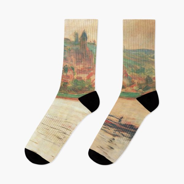 Item preview, Vetheuil, Barcaza en el Sena - 1902 - Claude Monet designed and sold by dottyshai.