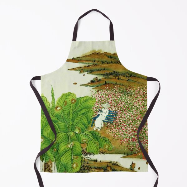 Item preview, A person sitting in the flower bushes is engrossed in reading, facing the sea and yearning for it. designed and sold by zenger2021.