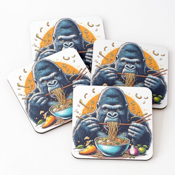 Item preview, gorilla dining designed and sold by aliraweb.