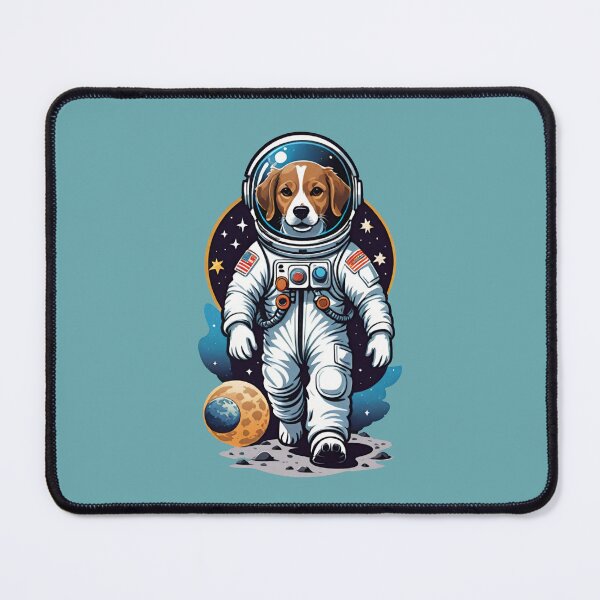Item preview, Dogstronaut (#02) dog astronaut in space [Create a set!] designed and sold by SolidEarthArt.