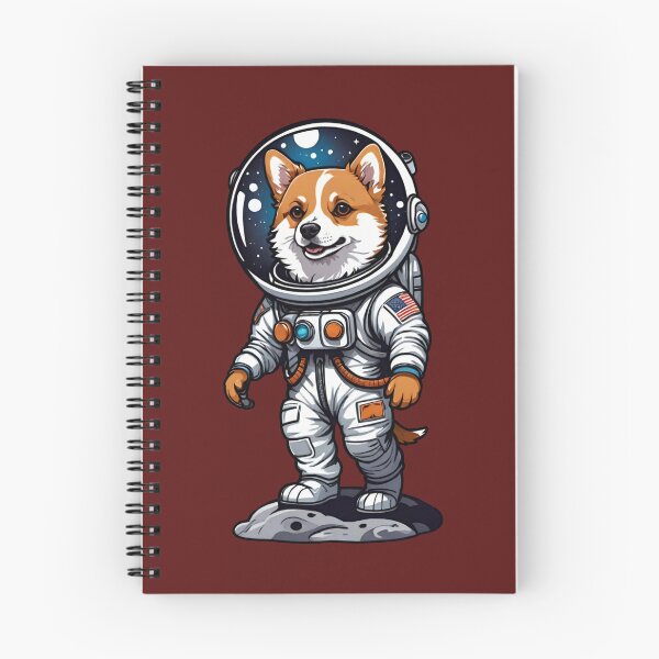 Item preview, Dogstronaut (#03) dog astronaut in space [Create a set!] designed and sold by SolidEarthArt.