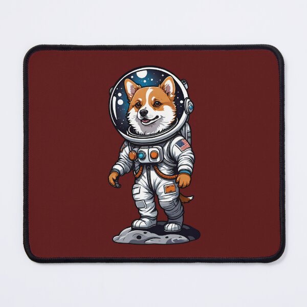 Item preview, Dogstronaut (#03) dog astronaut in space [Create a set!] designed and sold by SolidEarthArt.
