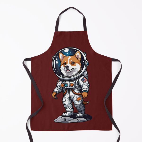 Item preview, Dogstronaut (#03) dog astronaut in space [Create a set!] designed and sold by SolidEarthArt.