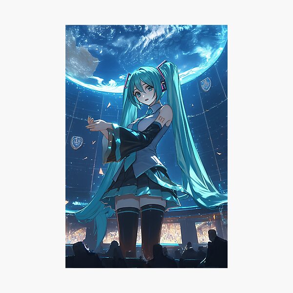 Aperçu de l'œuvre VOCALOID Miku créée et vendue par VirginiBalston.