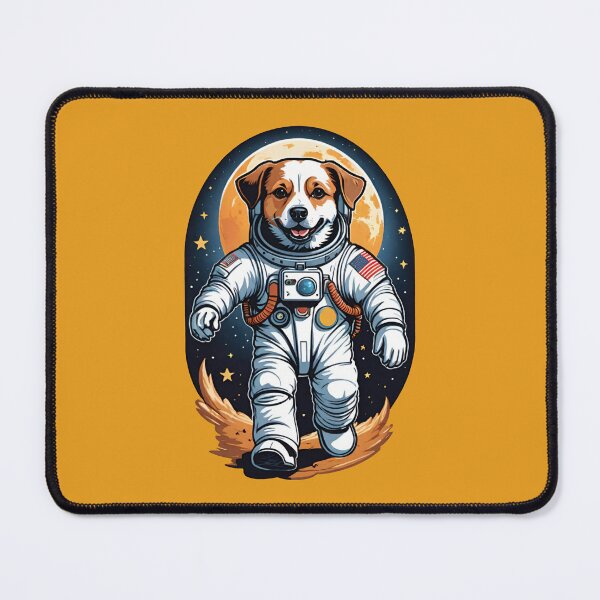 Item preview, Dogstronaut (#04) dog astronaut in space [Create a set!] designed and sold by SolidEarthArt.