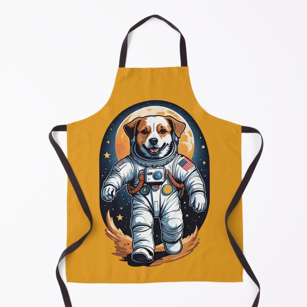 Item preview, Dogstronaut (#04) dog astronaut in space [Create a set!] designed and sold by SolidEarthArt.