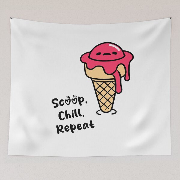 Item preview, Gudekurimu - scoop, chill, repeat designed and sold by CinderCreations.