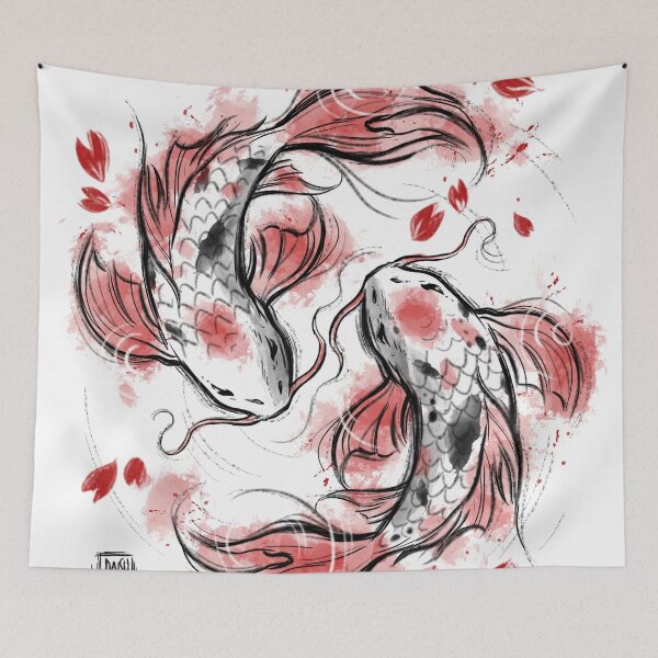 Item preview, Koi japonés designed and sold by Daisyart-lab.