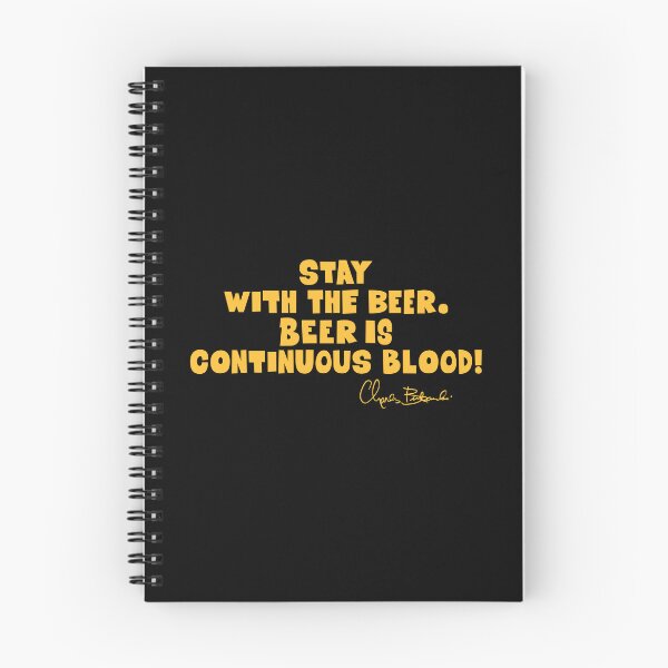 Item preview, Bukowski Quote: Stay with the Beer - Bold Block Letters designed and sold by Boogosh.