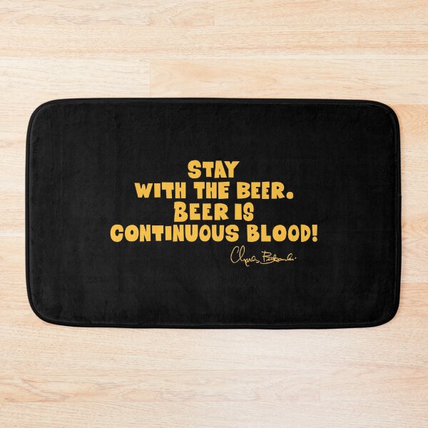 Item preview, Bukowski Quote: Stay with the Beer - Bold Block Letters designed and sold by Boogosh.