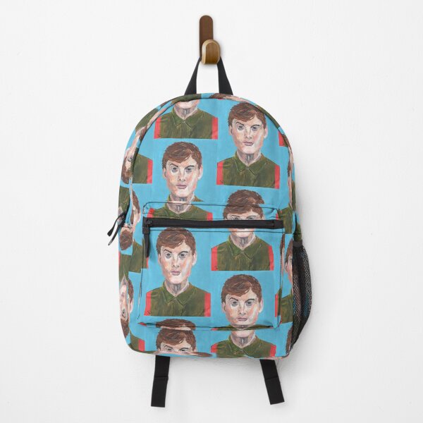 Item preview, James Acaster Portrait - Acrylic on paper designed and sold by sideaves.