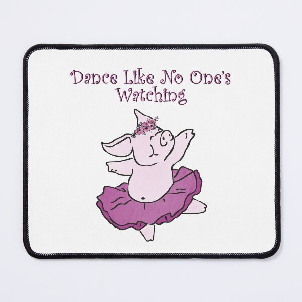 Item preview, Dance Like No One's Watching Pig Dancing designed and sold by m2inspiration.