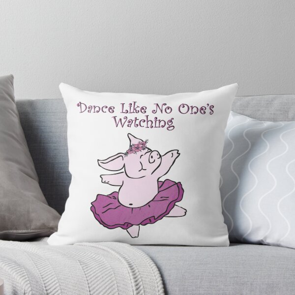 Item preview, Dance Like No One's Watching Pig Dancing designed and sold by m2inspiration.