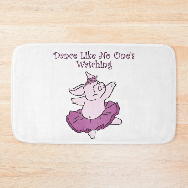 Item preview, Dance Like No One's Watching Pig Dancing designed and sold by m2inspiration.