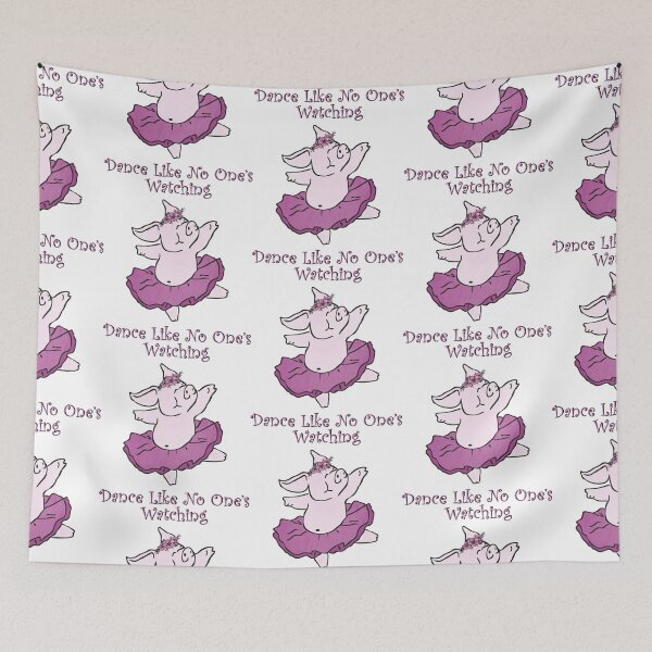 Item preview, Dance Like No One's Watching Pig Dancing designed and sold by m2inspiration.