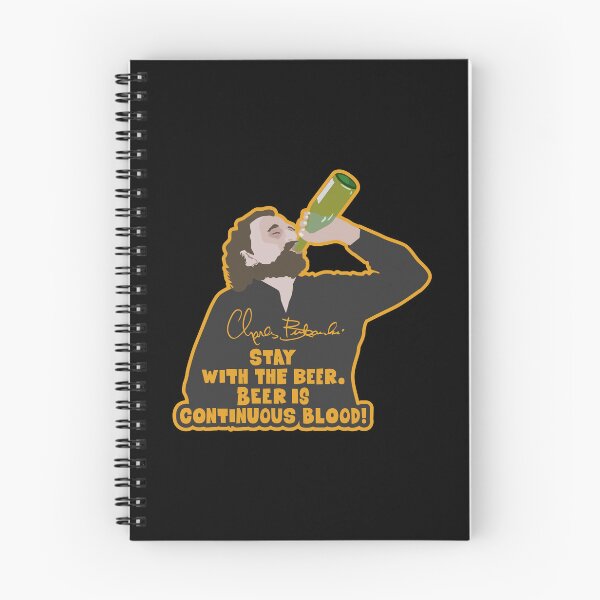 Item preview, Bukowski Quote: Stay with the Beer - Bold Block Letters designed and sold by Boogosh.