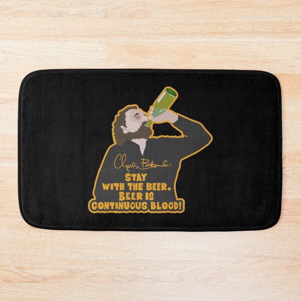 Item preview, Bukowski Quote: Stay with the Beer - Bold Block Letters designed and sold by Boogosh.