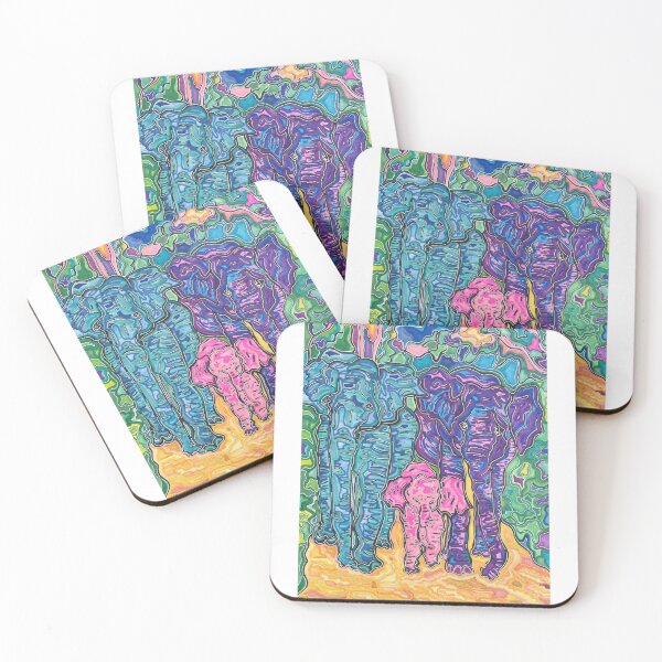 Item preview, The elephant family  designed and sold by DARIA REVERDIN.