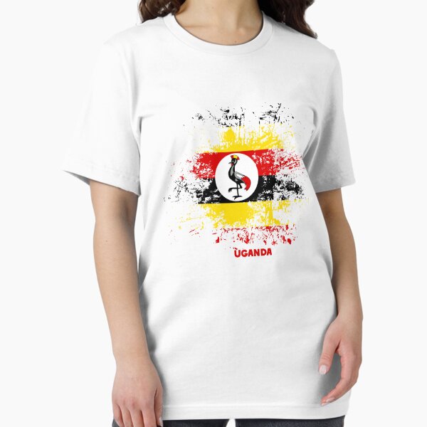Item preview, Uganda Watercolor, Vintage Ugandan Flag, Uganda outfit designed and sold by Flags &  Maps.