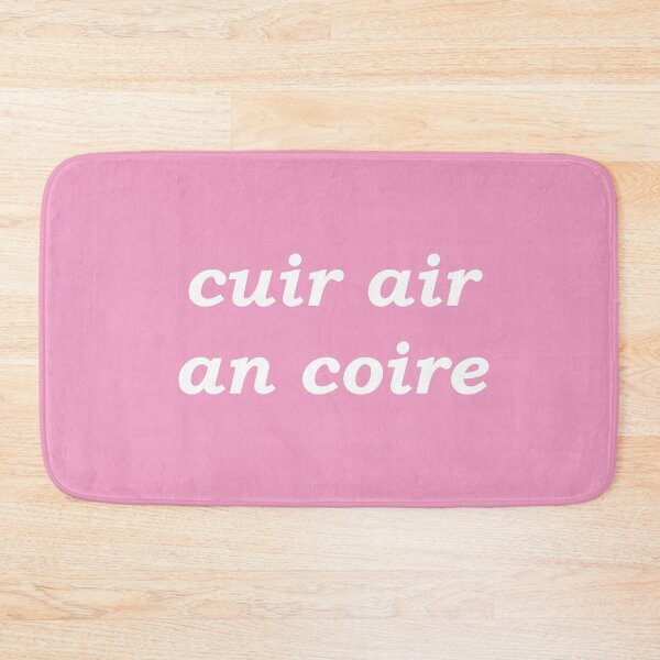 Item preview, Put on the kettle! (cuir air an coire in Scottish Gaelic) in pink pastel  designed and sold by Mamaidh Made.