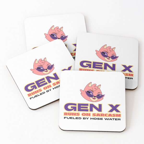 Item preview, Gen X - Runs on Sarcasm Fueled By Hose Water designed and sold by LunabelleTees.