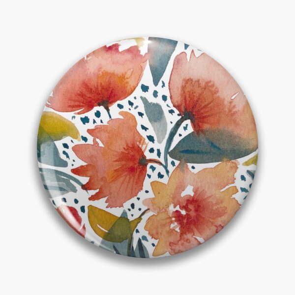 Item preview, Peach Fuzz Floral designed and sold by SueHayArt.