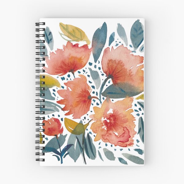 Item preview, Peach Fuzz Floral designed and sold by SueHayArt.