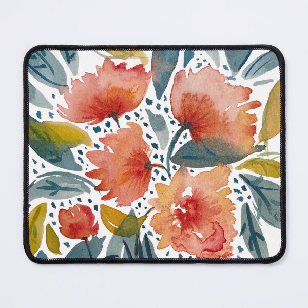 Item preview, Peach Fuzz Floral designed and sold by SueHayArt.