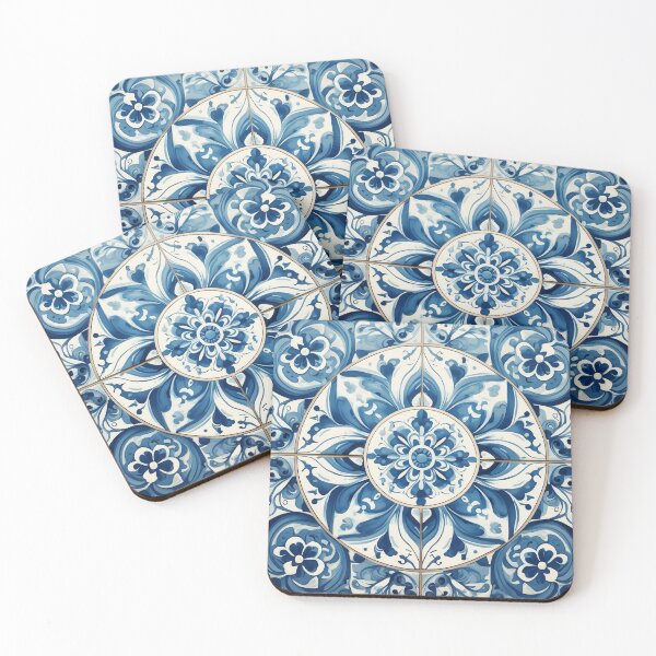 Artikelvorschau, Portugiesische Azulejos (blaue Kacheln) entworfen und verkauft von AdrianaSFR.