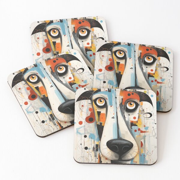 Item preview, Creative funny dog. Animal minimalistic contemporary art. designed and sold by GiriaGallery.
