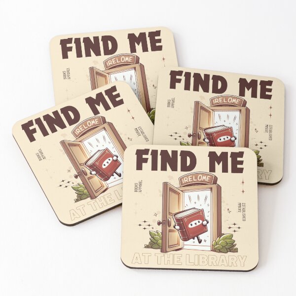 Item preview, Find me at the library designed and sold by Peerless-Prime.
