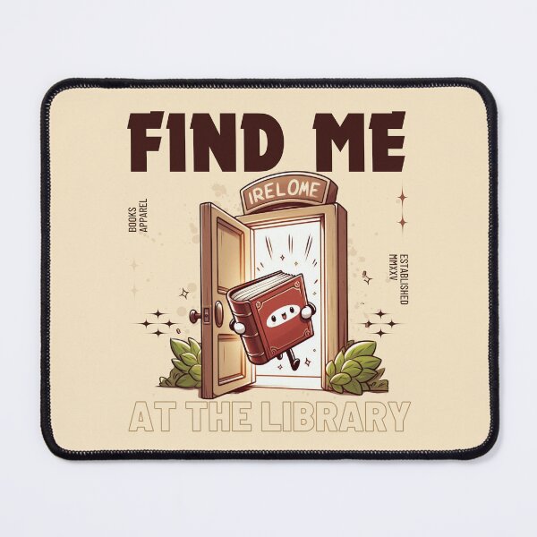 Item preview, Find me at the library designed and sold by Peerless-Prime.