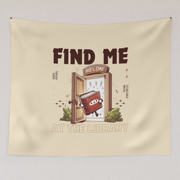 Item preview, Find me at the library designed and sold by Peerless-Prime.