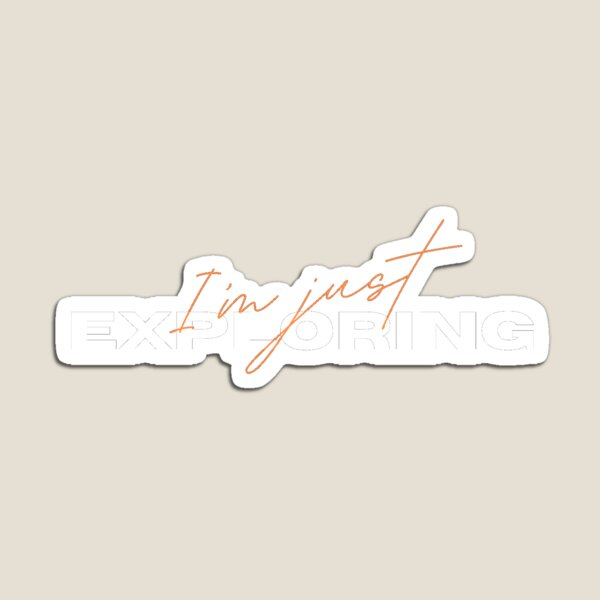 Item preview, I'm just exploring designed and sold by Megan-creates.