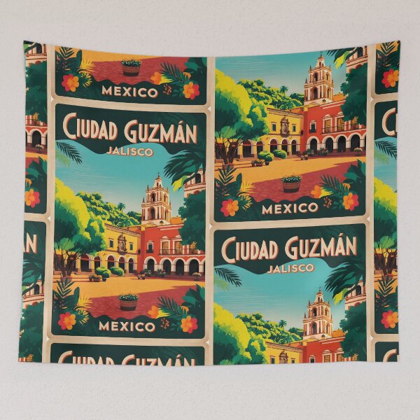 Item preview, Ciudad Guzman Jalisco Mexico Vintage Travel Tourism  designed and sold by TravelersGems.