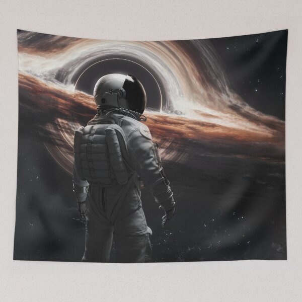Item preview, Astronaut Gargantua Black Hole designed and sold by Nikita Abakumov.