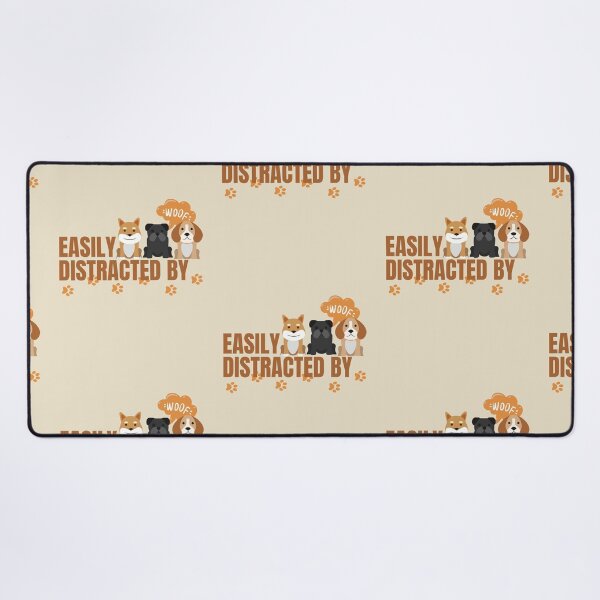 Item preview, Easily Distracted By Dogs designed and sold by heartfeltarts93.