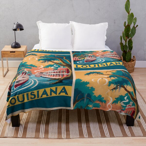 Item preview, Louisiana USA American Vintage Travel Tourism designed and sold by TravelersGems.