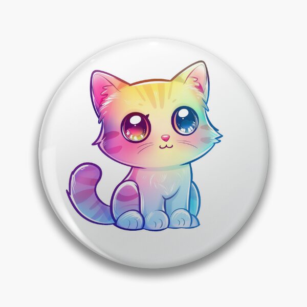 Item preview, Colorful kitten V13 designed and sold by Stickio.