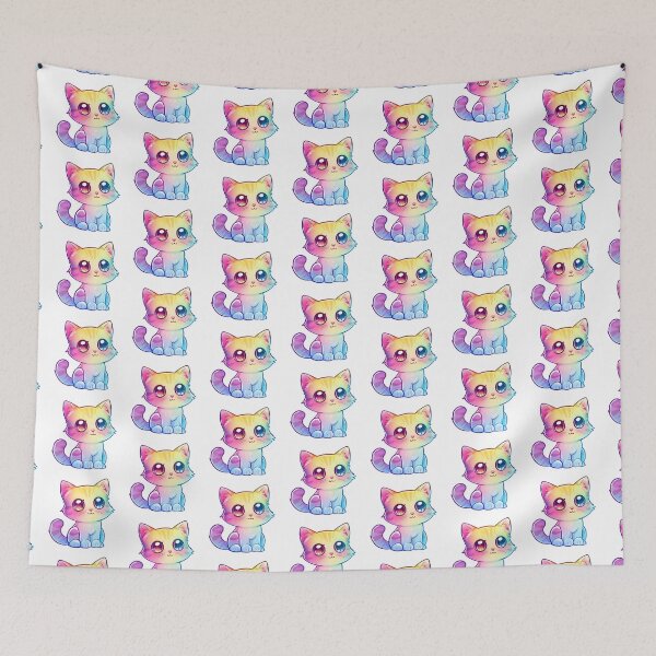 Item preview, Colorful kitten V13 designed and sold by Stickio.