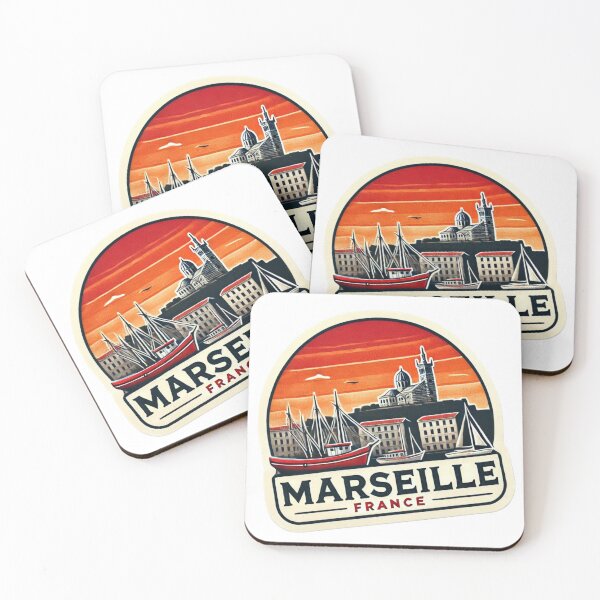 Item preview, Marseille France Vintage City Retro designed and sold by Olympique1359.