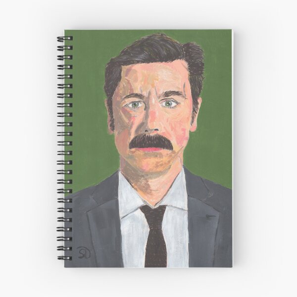 Item preview, Mike Wozniak Portrait - Acrylic on paper designed and sold by sideaves.